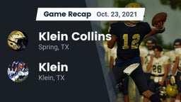 Recap: Klein Collins  vs. Klein  2021