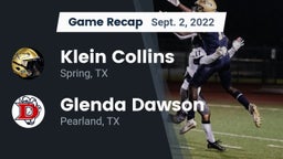 Recap: Klein Collins  vs. Glenda Dawson  2022