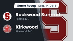 Recap: Rockwood Summit  vs. Kirkwood  2018