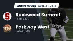 Recap: Rockwood Summit  vs. Parkway West  2018