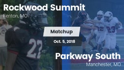 Matchup: Rockwood Summit vs. Parkway South  2018