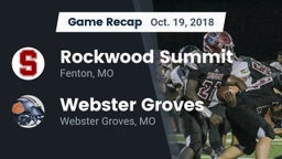 Recap: Rockwood Summit  vs. Webster Groves  2018