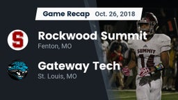 Recap: Rockwood Summit  vs. Gateway Tech  2018