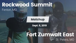 Matchup: Rockwood Summit vs. Fort Zumwalt East  2019