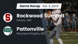 Recap: Rockwood Summit  vs. Pattonville  2019