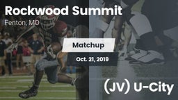Matchup: Rockwood Summit vs. (JV) U-City 2019