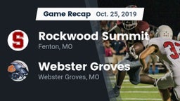 Recap: Rockwood Summit  vs. Webster Groves  2019