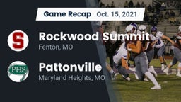 Recap: Rockwood Summit  vs. Pattonville  2021