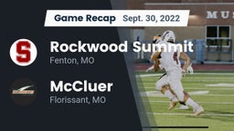 Recap: Rockwood Summit  vs. McCluer  2022