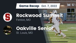 Recap: Rockwood Summit  vs. Oakville Senior  2022