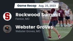 Recap: Rockwood Summit  vs. Webster Groves  2023