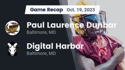 Recap: Paul Laurence Dunbar  vs. Digital Harbor  2023