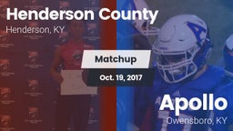 Matchup: Henderson County vs. Apollo  2017