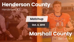 Matchup: Henderson County vs. Marshall County  2019
