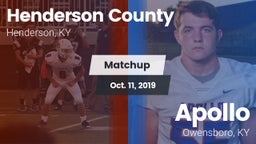 Matchup: Henderson County vs. Apollo  2019