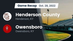 Recap: Henderson County  vs. Owensboro  2022