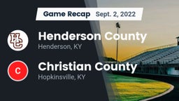Recap: Henderson County  vs. Christian County  2022