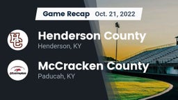 Recap: Henderson County  vs. McCracken County  2022