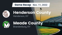 Recap: Henderson County  vs. Meade County  2022