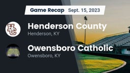 Recap: Henderson County  vs. Owensboro Catholic  2023