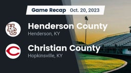 Recap: Henderson County  vs. Christian County  2023