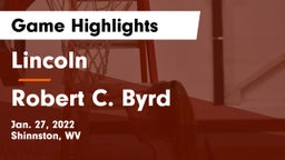 Lincoln  vs Robert C. Byrd  Game Highlights - Jan. 27, 2022