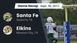 Recap: Santa Fe  vs. Elkins  2017