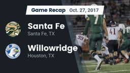 Recap: Santa Fe  vs. Willowridge  2017