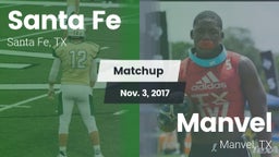 Matchup: Santa Fe  vs. Manvel  2017