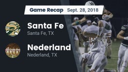 Recap: Santa Fe  vs. Nederland  2018