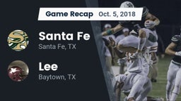 Recap: Santa Fe  vs. Lee  2018