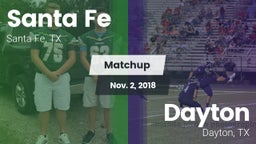 Matchup: Santa Fe  vs. Dayton  2018