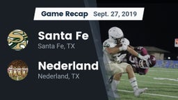 Recap: Santa Fe  vs. Nederland  2019