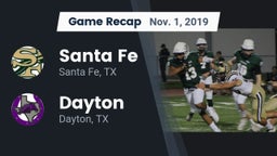 Recap: Santa Fe  vs. Dayton  2019