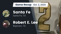 Recap: Santa Fe  vs. Robert E. Lee  2020