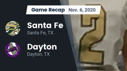 Recap: Santa Fe  vs. Dayton  2020
