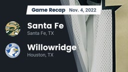 Recap: Santa Fe  vs. Willowridge  2022