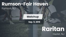 Matchup: Rumson-Fair Haven vs. Raritan  2016