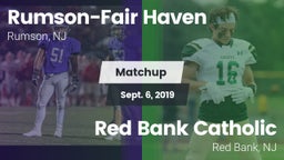 Matchup: Rumson-Fair Haven vs. Red Bank Catholic  2019