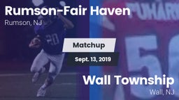 Matchup: Rumson-Fair Haven vs. Wall Township  2019
