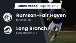 Recap: Rumson-Fair Haven  vs. Long Branch  2019