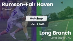 Matchup: Rumson-Fair Haven vs. Long Branch  2020