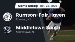 Recap: Rumson-Fair Haven  vs. Middletown South  2020