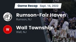 Recap: Rumson-Fair Haven  vs. Wall Township  2022