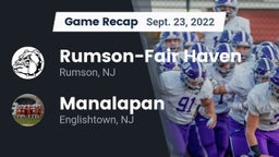 Recap: Rumson-Fair Haven  vs. Manalapan  2022