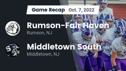 Recap: Rumson-Fair Haven  vs. Middletown South  2022