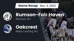 Recap: Rumson-Fair Haven  vs. Oakcrest  2022