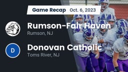 Recap: Rumson-Fair Haven  vs. Donovan Catholic  2023