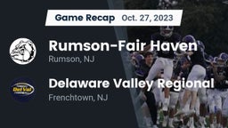 Recap: Rumson-Fair Haven  vs. Delaware Valley Regional  2023