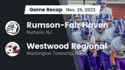 Recap: Rumson-Fair Haven  vs. Westwood Regional  2023